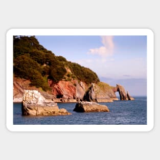 Arched Cliff Sticker